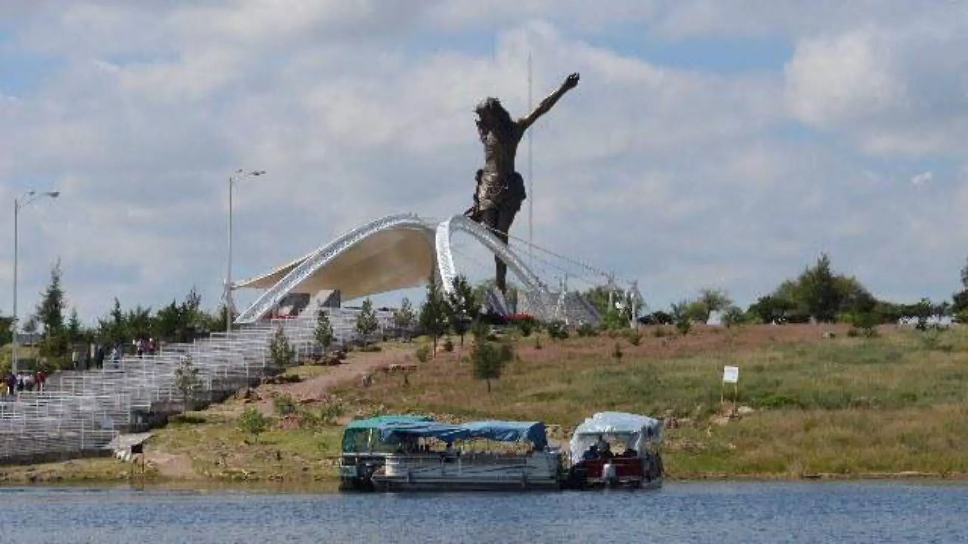 El Cristo Roto de la Isla. FOTO Especial